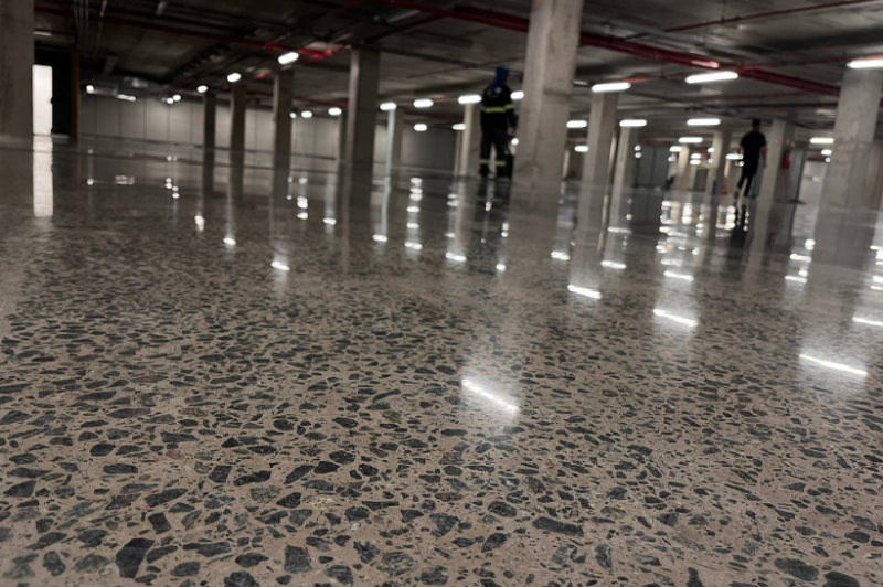 O que é lapidação de piso de concreto?